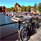 Bici sul Damrak