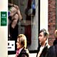 Prostitute in vetrina di giorno