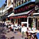 Cafè all'aperto al Leidsplein - Clicca sull'immagine per ingrandirla