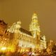 Grand Place di Bruxelles di notte