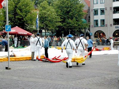 Alkmaar, Mercato del Formaggio, link qui per dimensioni reali